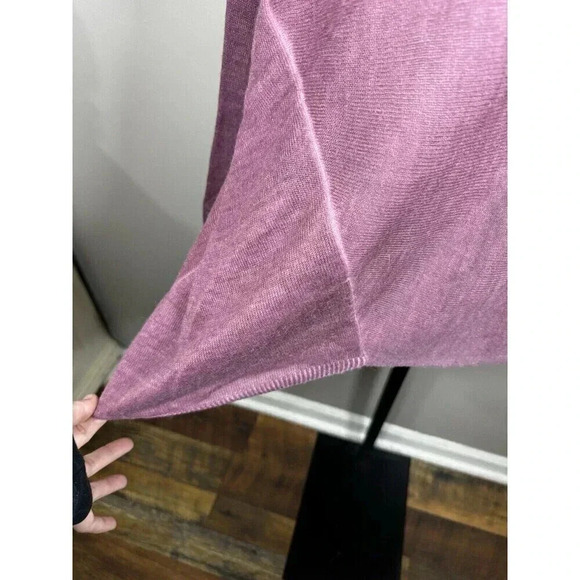 M Made In Italy Womens Small Blouse Layers Sheer Viscose Oversized NWOT - Picture 3 of 6